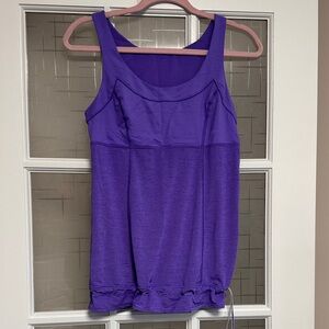 Lululemon Athletica Vibrant Purple Tank Top